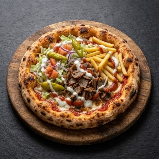 Kebab Pizza Special