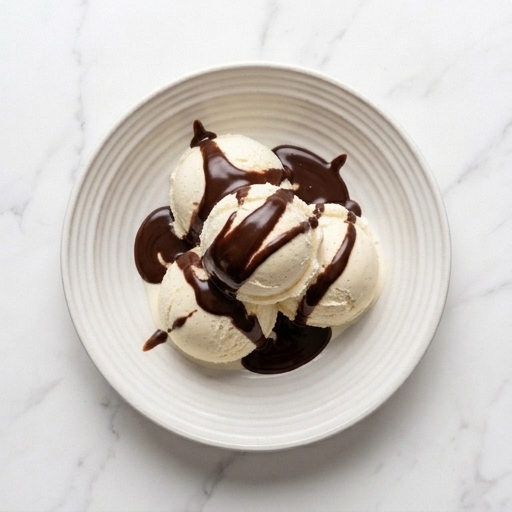 Vanilla Glass med Choklad