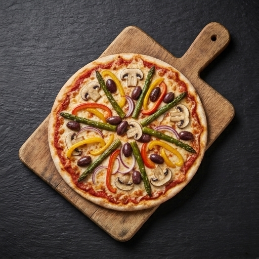 Vegetarisk pizza
