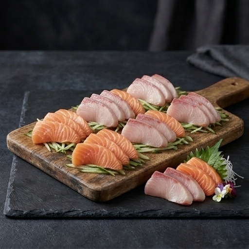 Sashimi · 16 bitar