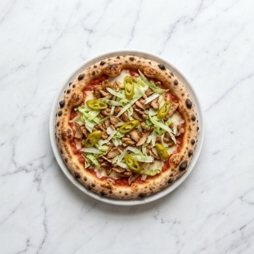 Kycklingkebab Pizza