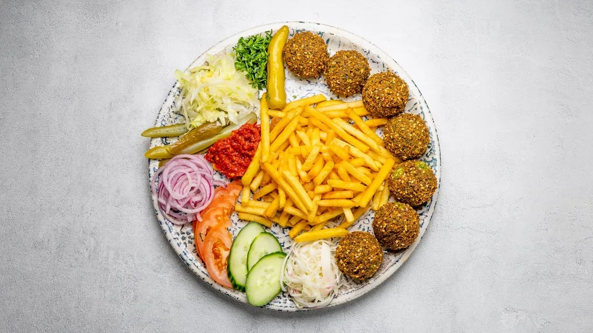 Falafeltallrik