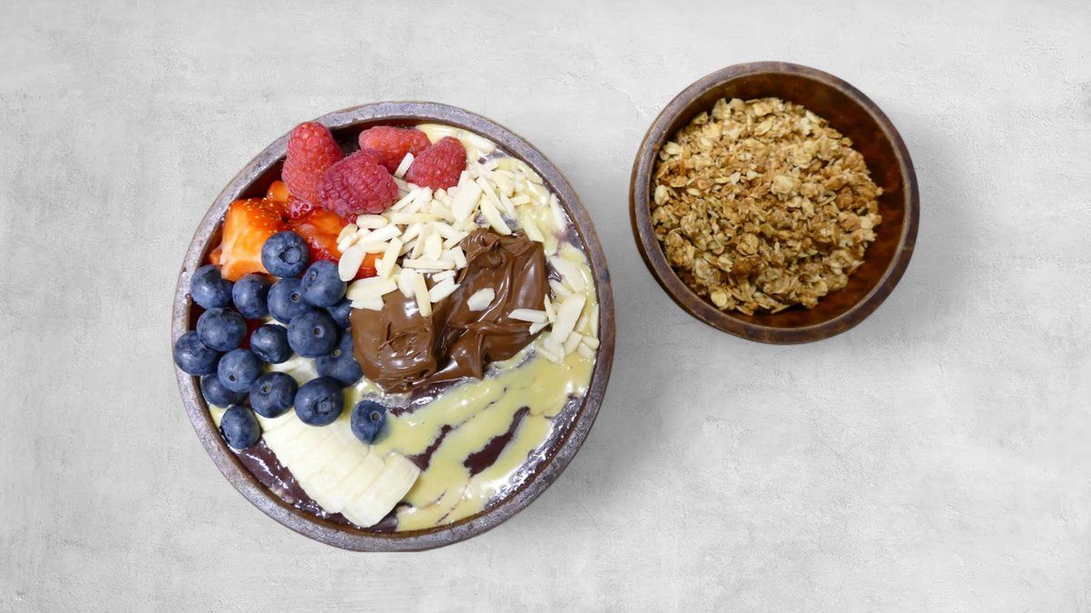 Pistage Bowl Med Nutella