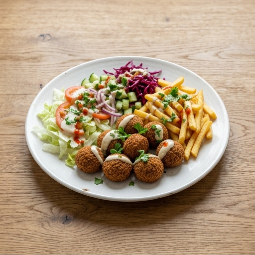 Falafeltallrik